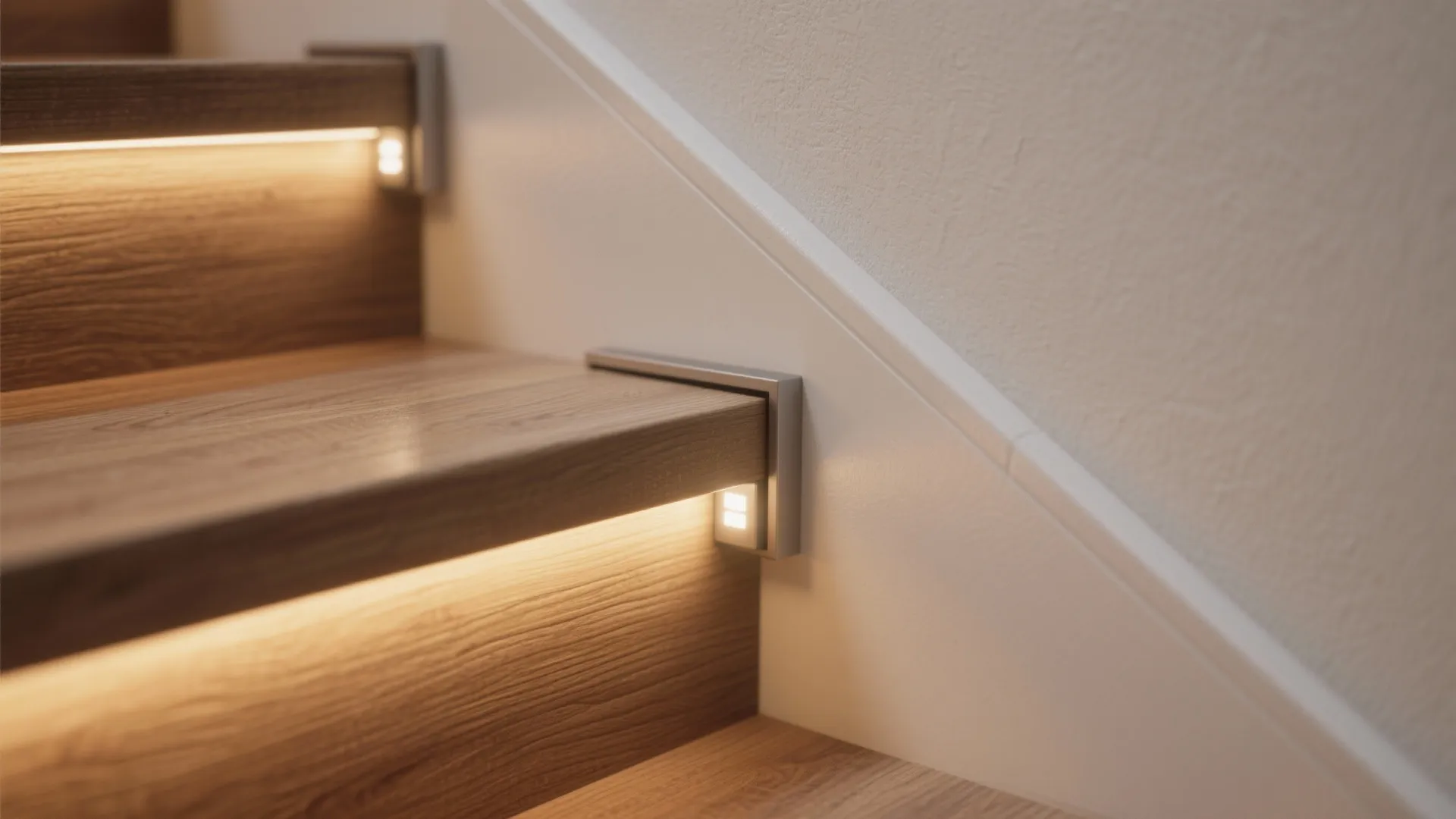 1. Recessed LED Step Washers