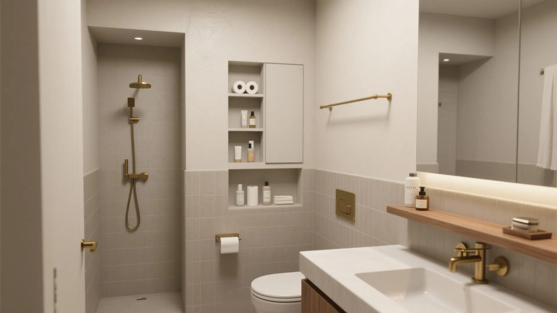 Minimalist storage that disappears