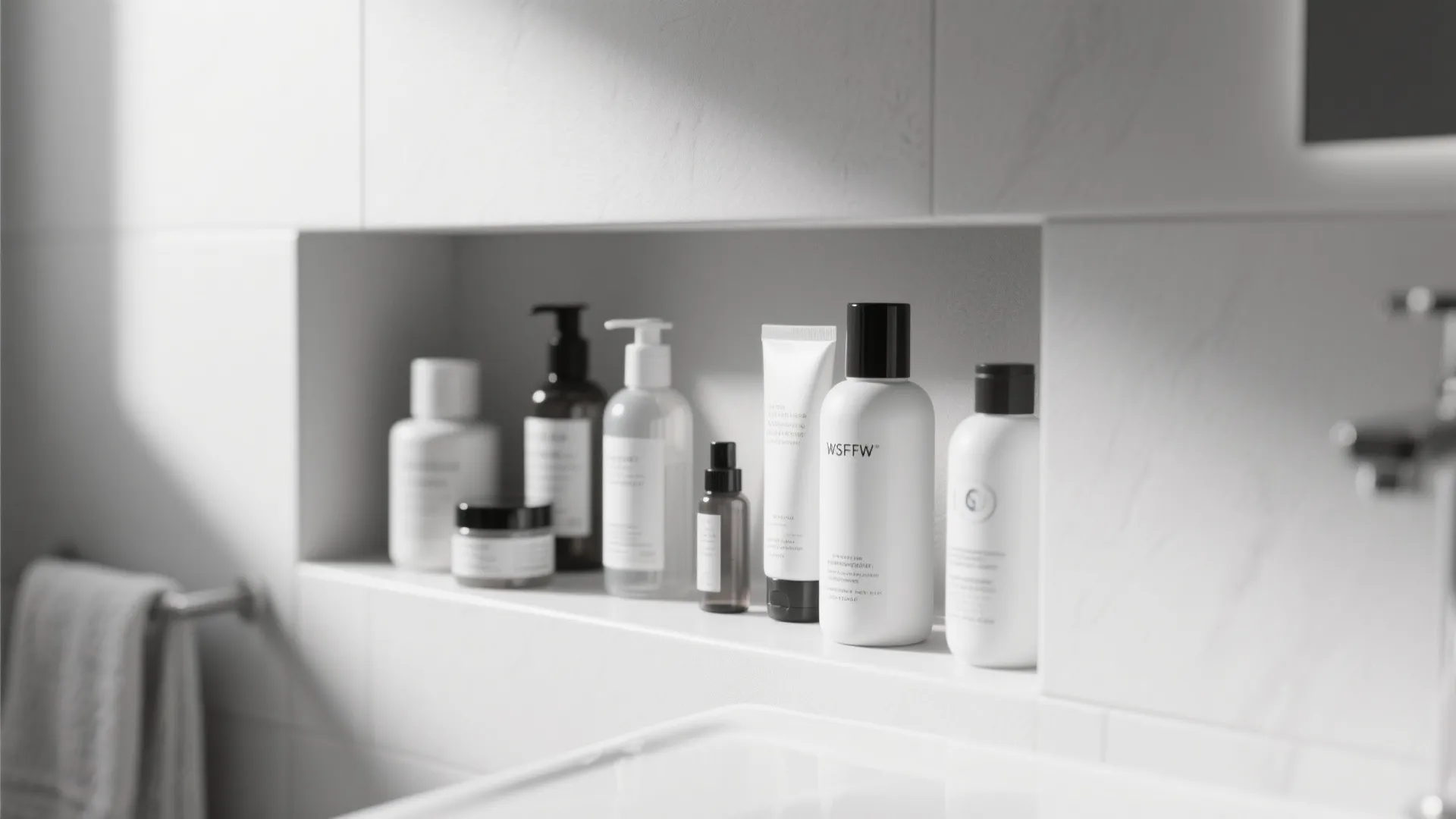 6. Recessed Storage Niches