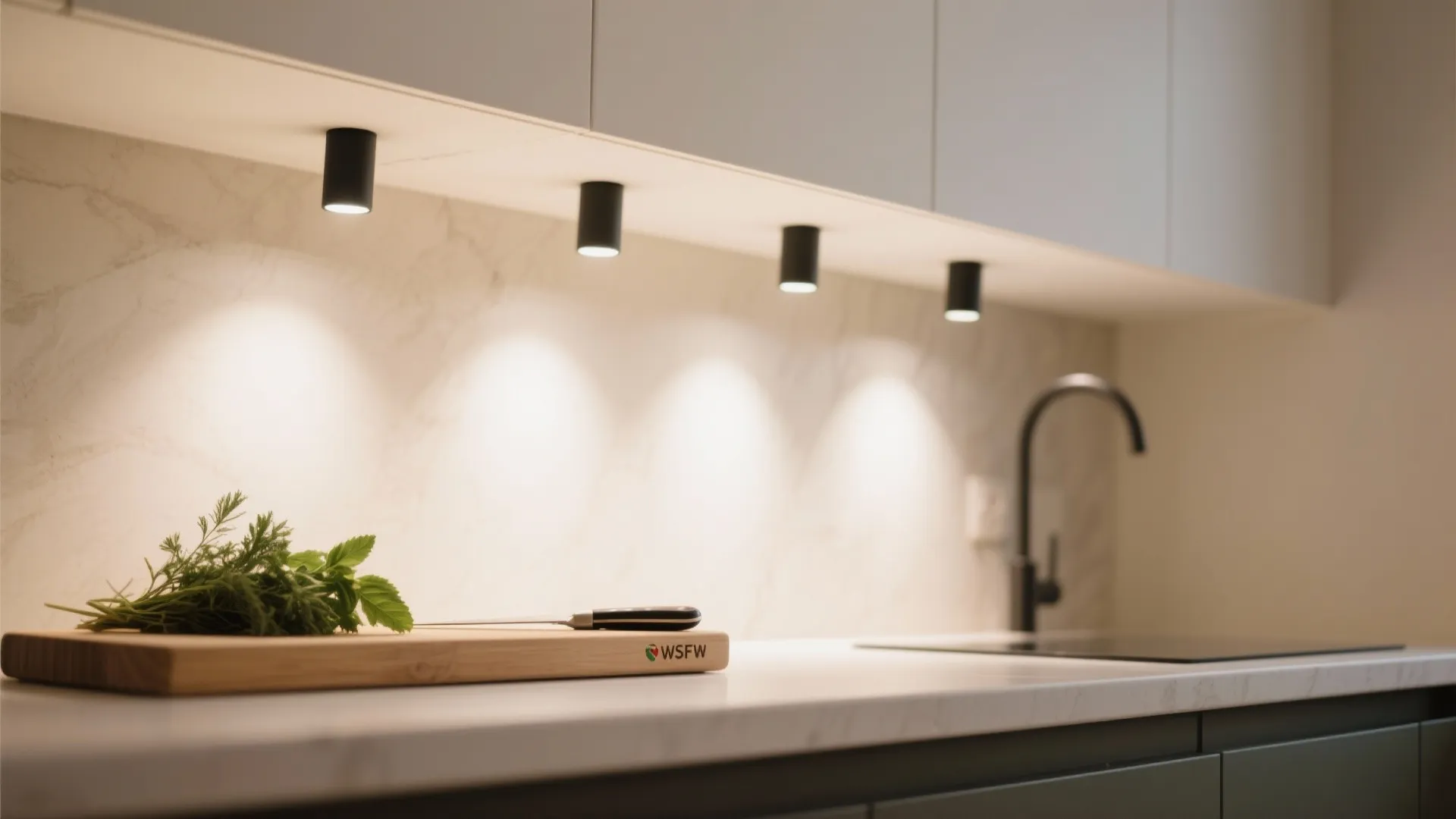 2. Recessed Spots for Task Zones