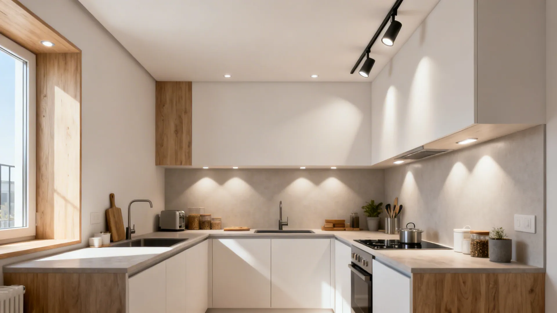 Recessed and Track Lighting for Low Ceilings