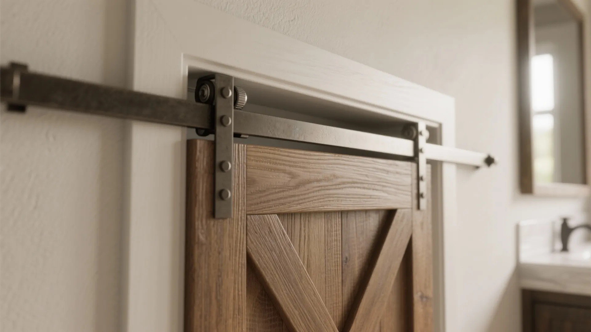 1. Recessed Track for a Flush Look