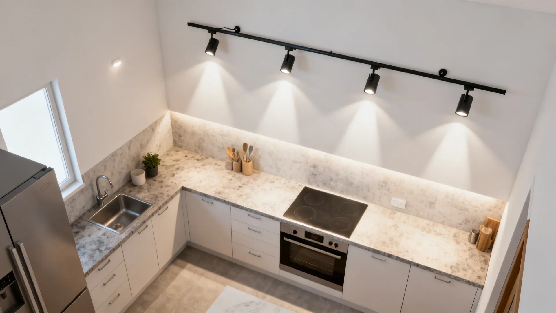 Recessed and Track Lighting for Low Ceilings