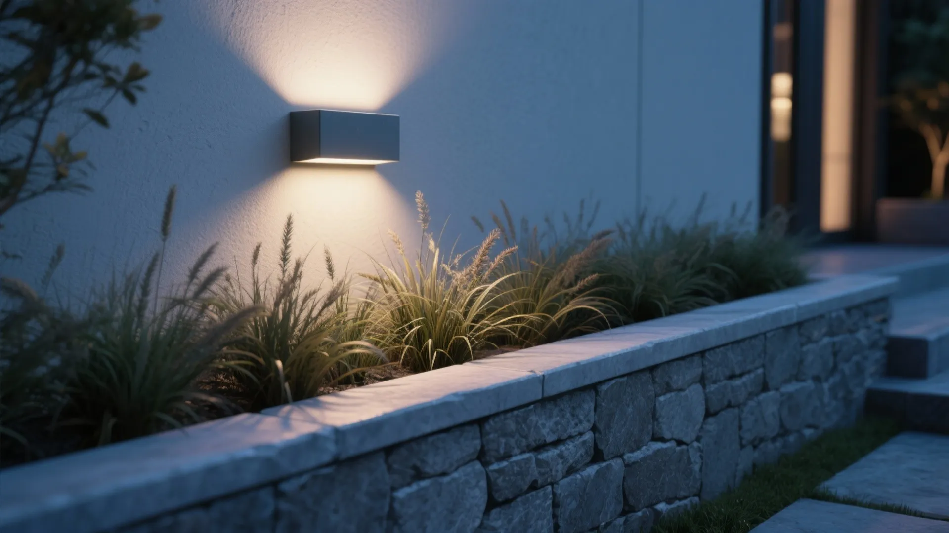 4. Recessed Wall Uplights