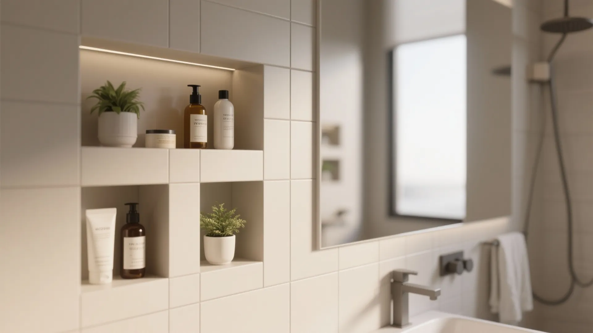 1. Recessed Wall Niches