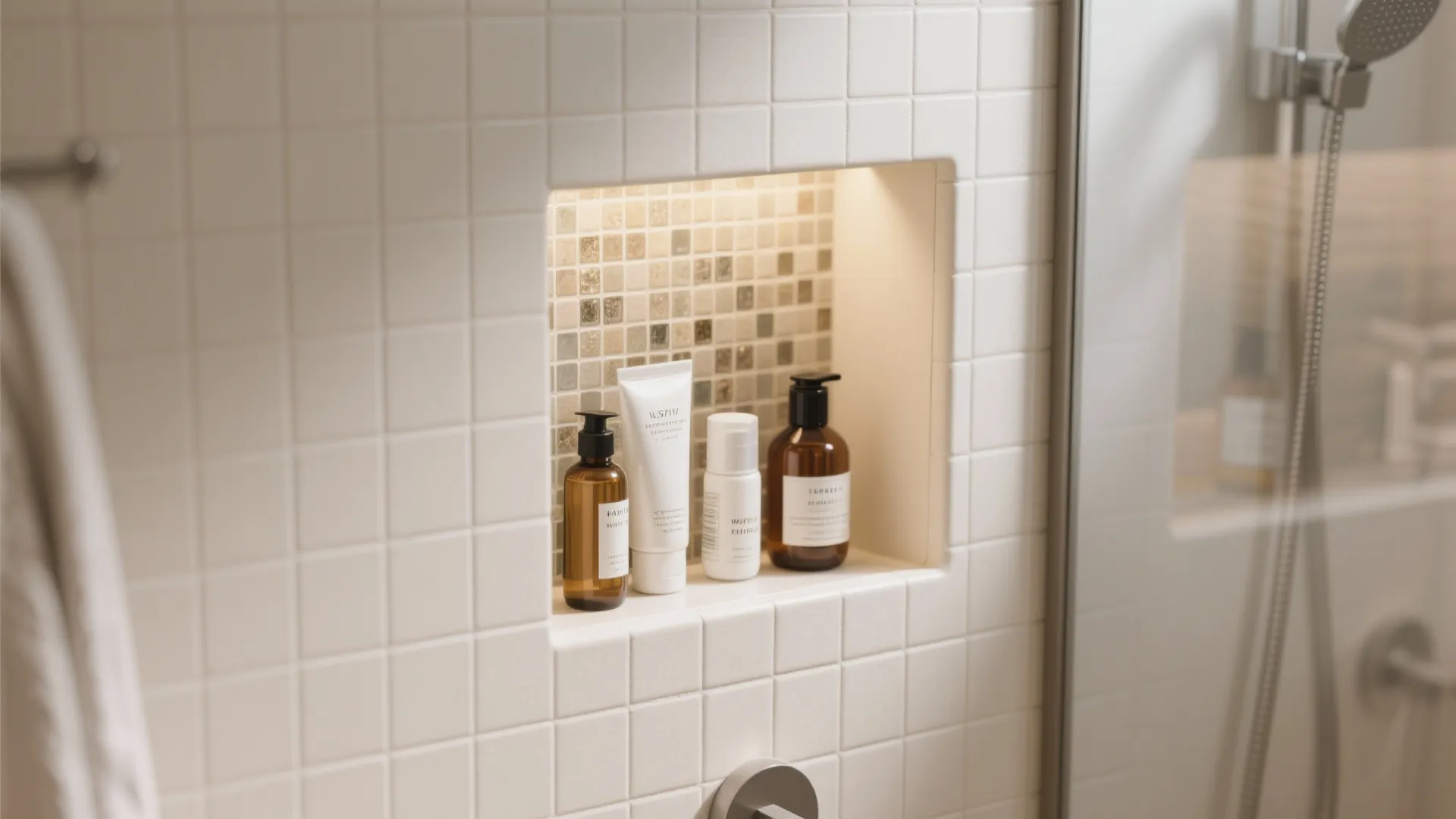 5. Recessed Storage in Walls