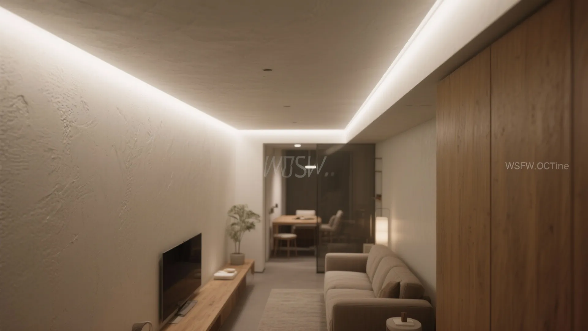 1. Recessed LED Wall Washes