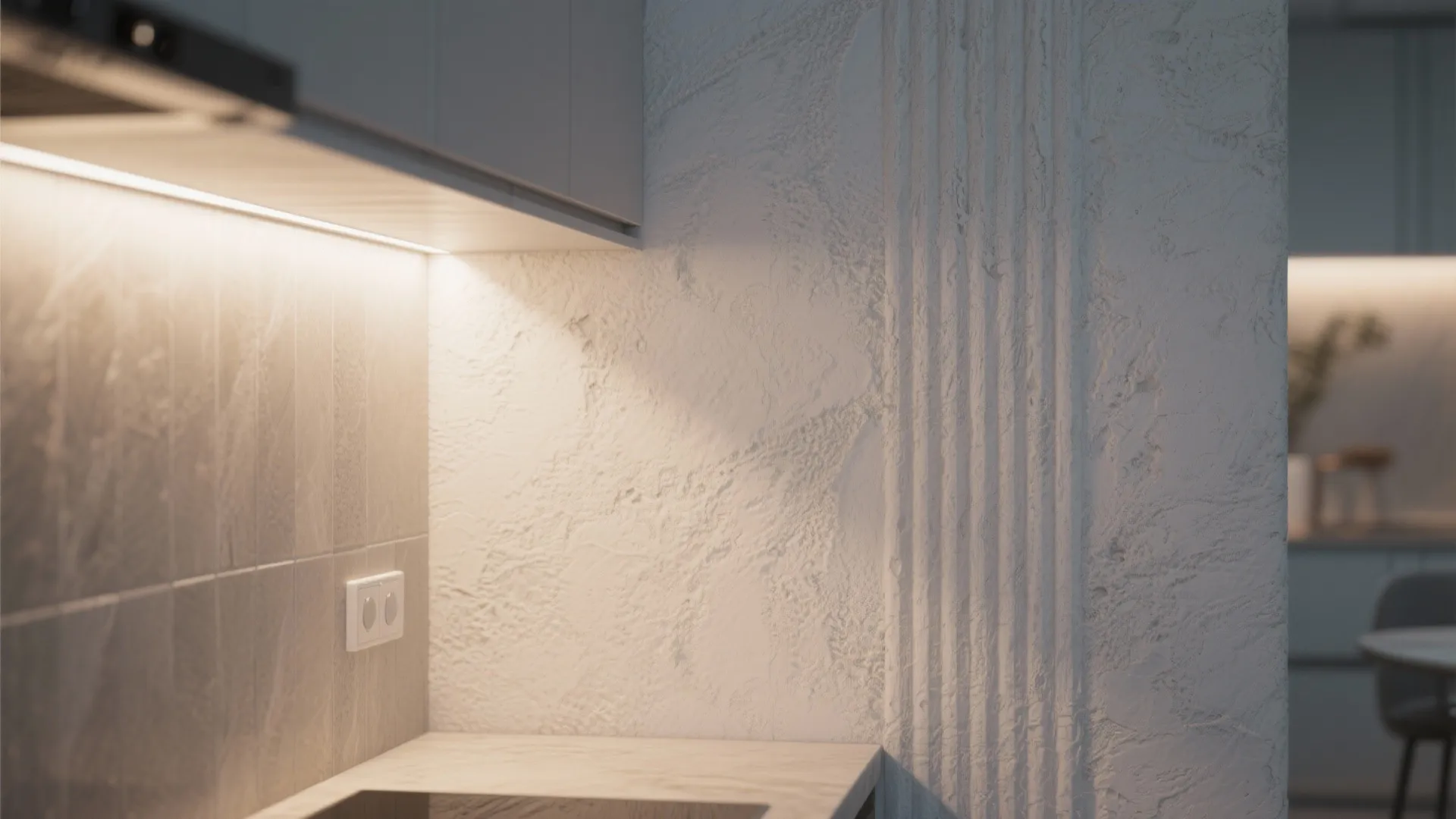 3. Recessed Wall Washing Fixture for Accent Walls