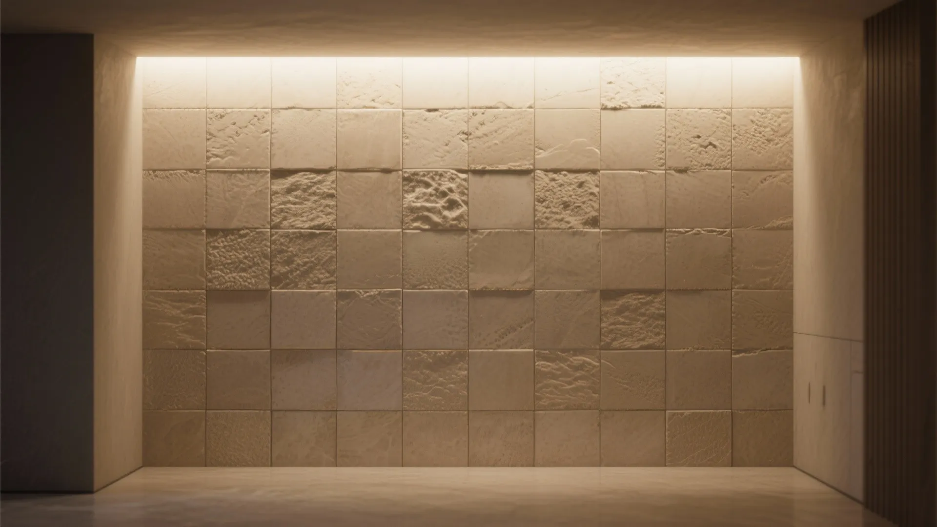 3. Recessed wall washers for subtle ambiance