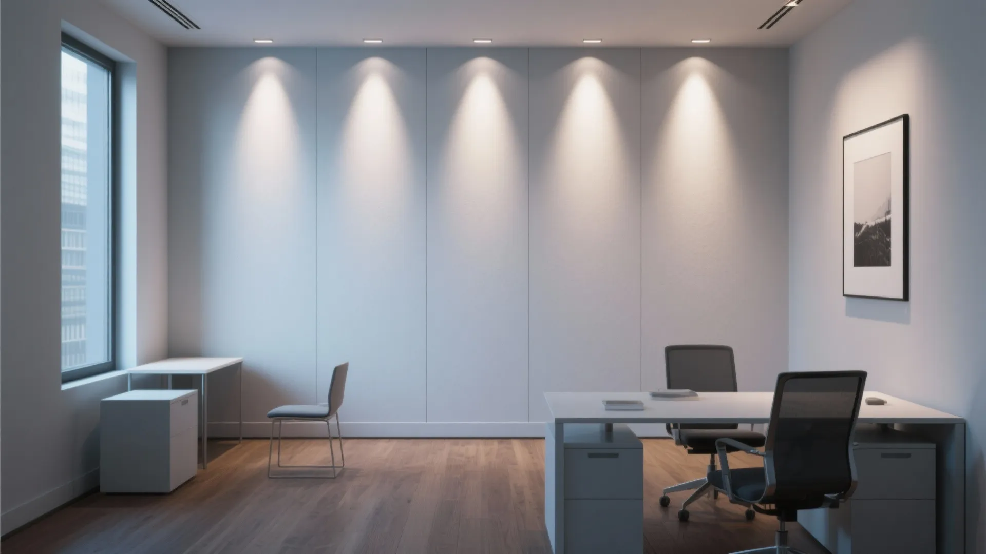 2. Recessed Wall Washers