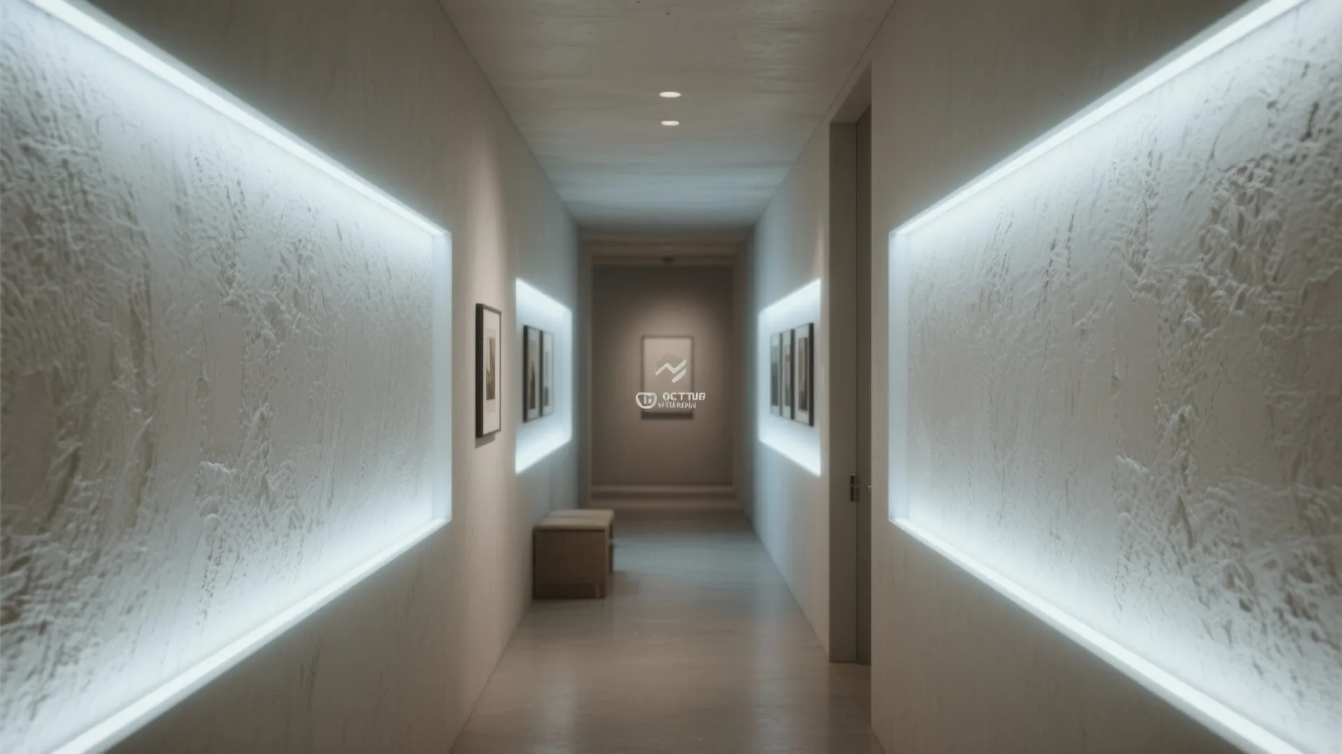 1. Recessed LED Wall Washers