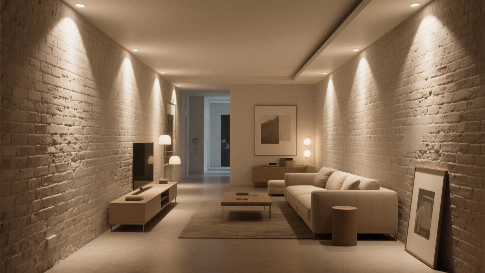 4. Recessed Wall Washers to Elevate Texture