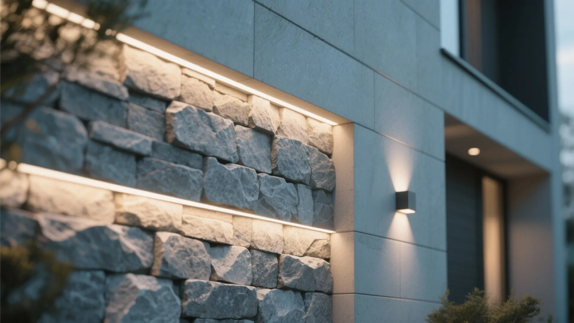 2. Recessed Wall Wash LED