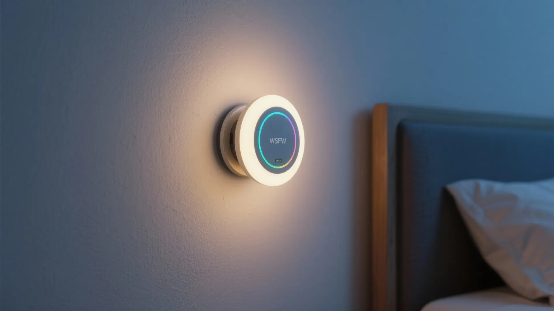 5. Smart, rechargeable wall light