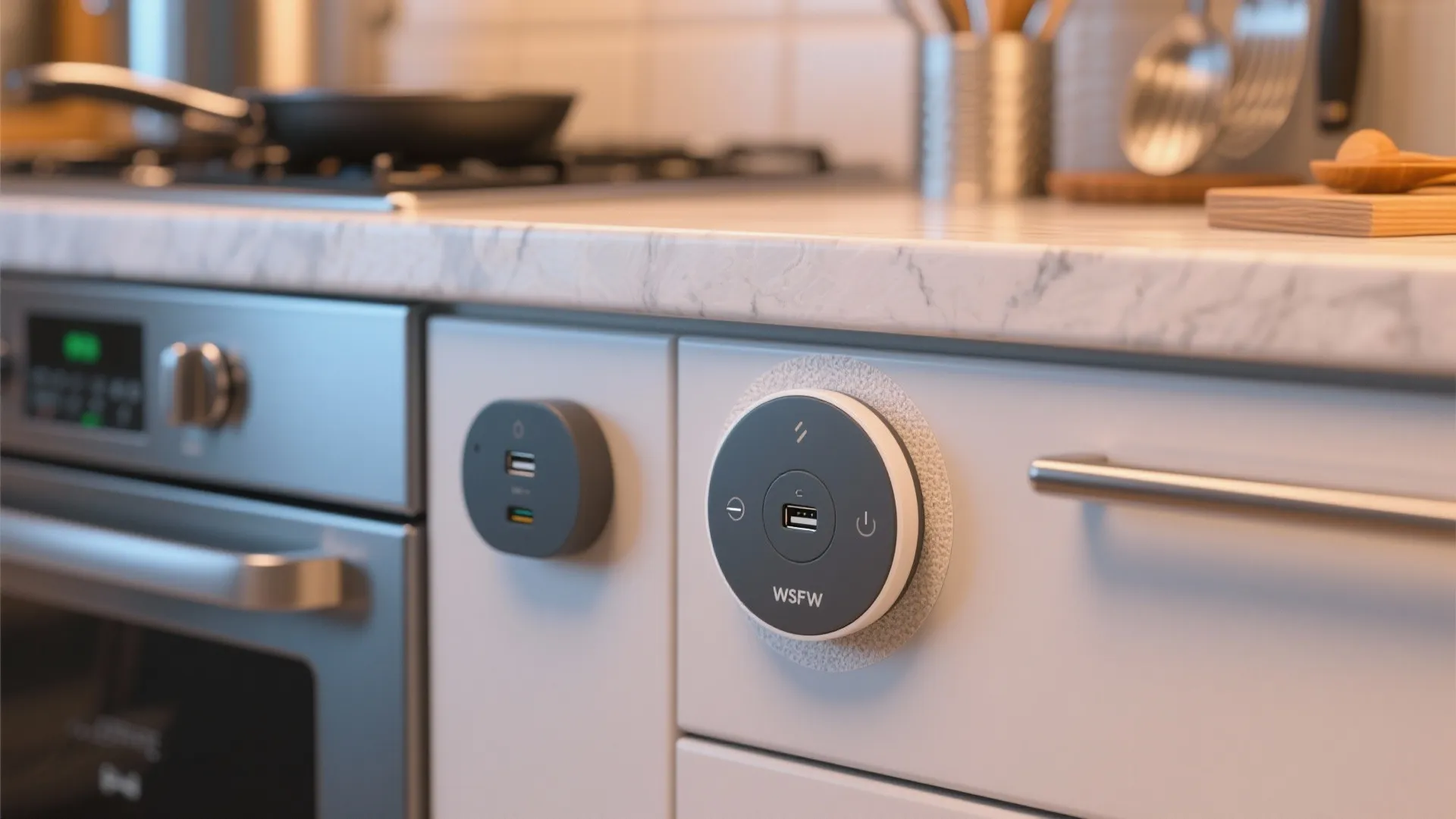 5. Portable rechargeable puck switch