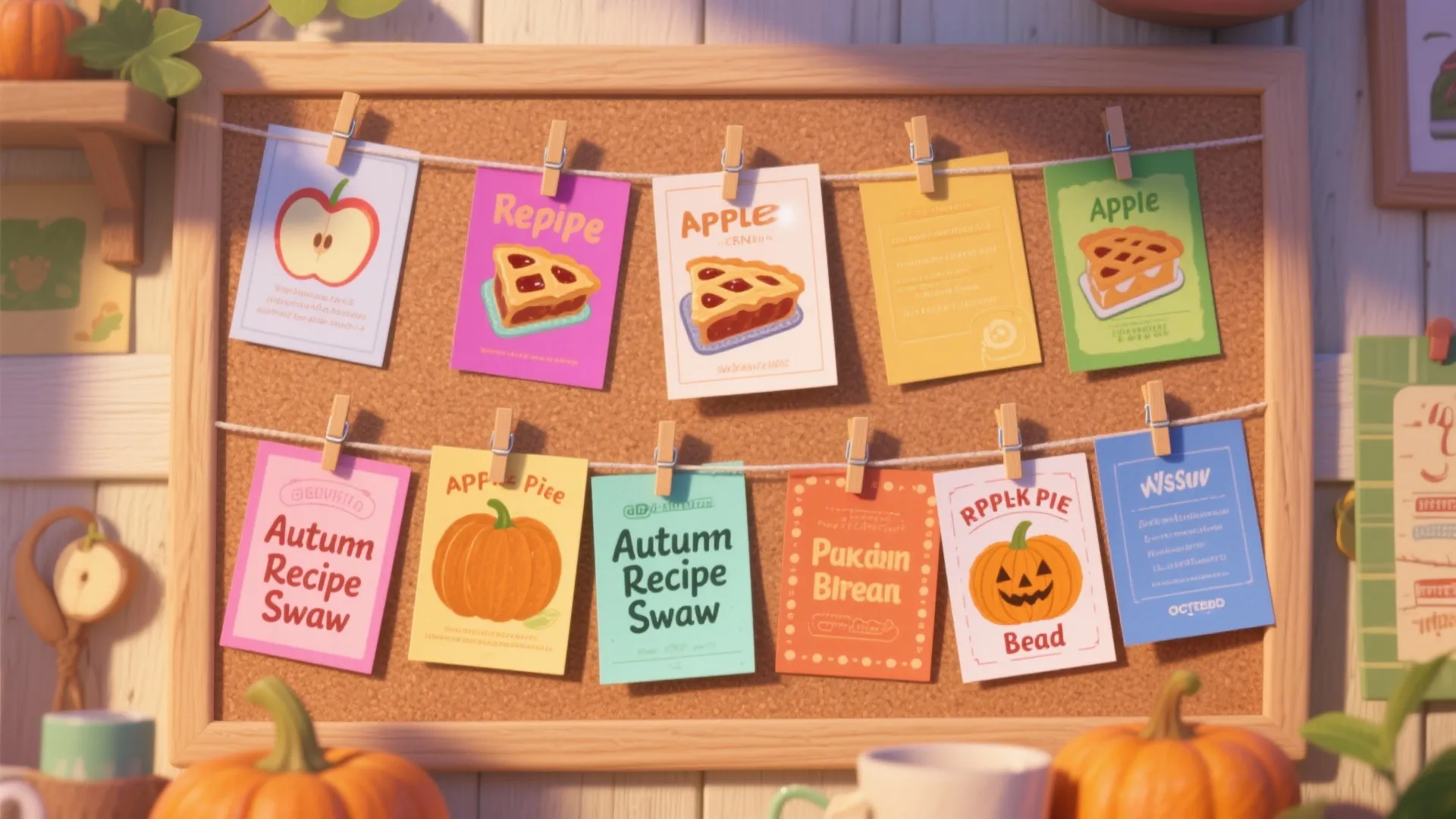 8. Recipe Swap Board