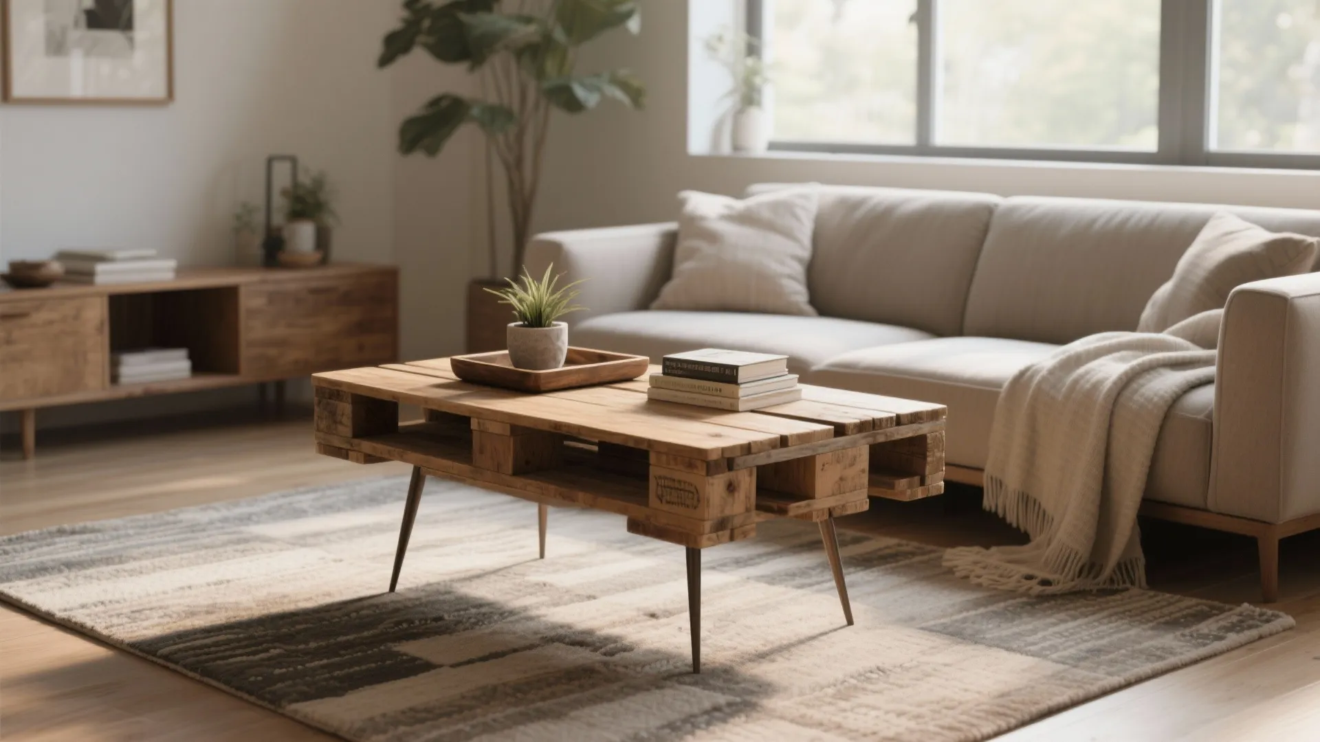 Coffee Table Pallet DIY: Craft a Stylish Table from Reclaimed Wood: Fast-Track Guide to Building a Pallet Coffee Table in 1 Hour