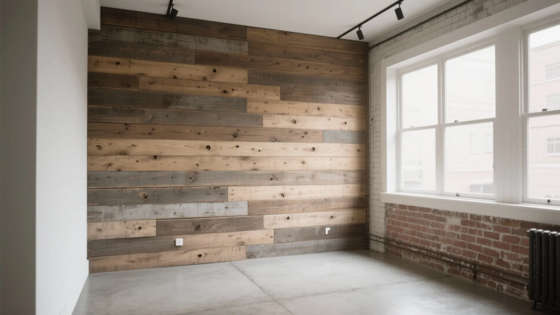 Reclaimed Pine Feature Wall for Texture