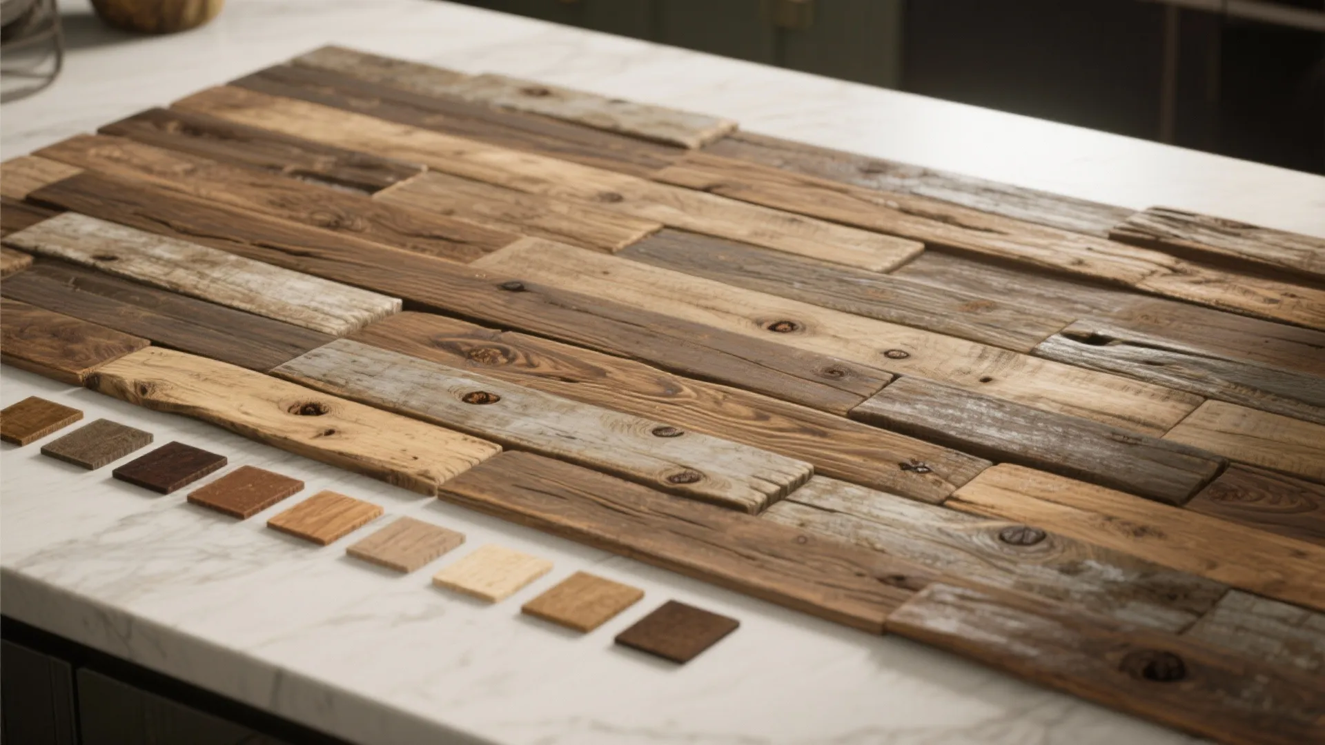 3. Reclaimed Wood Slats for Rustic Warmth