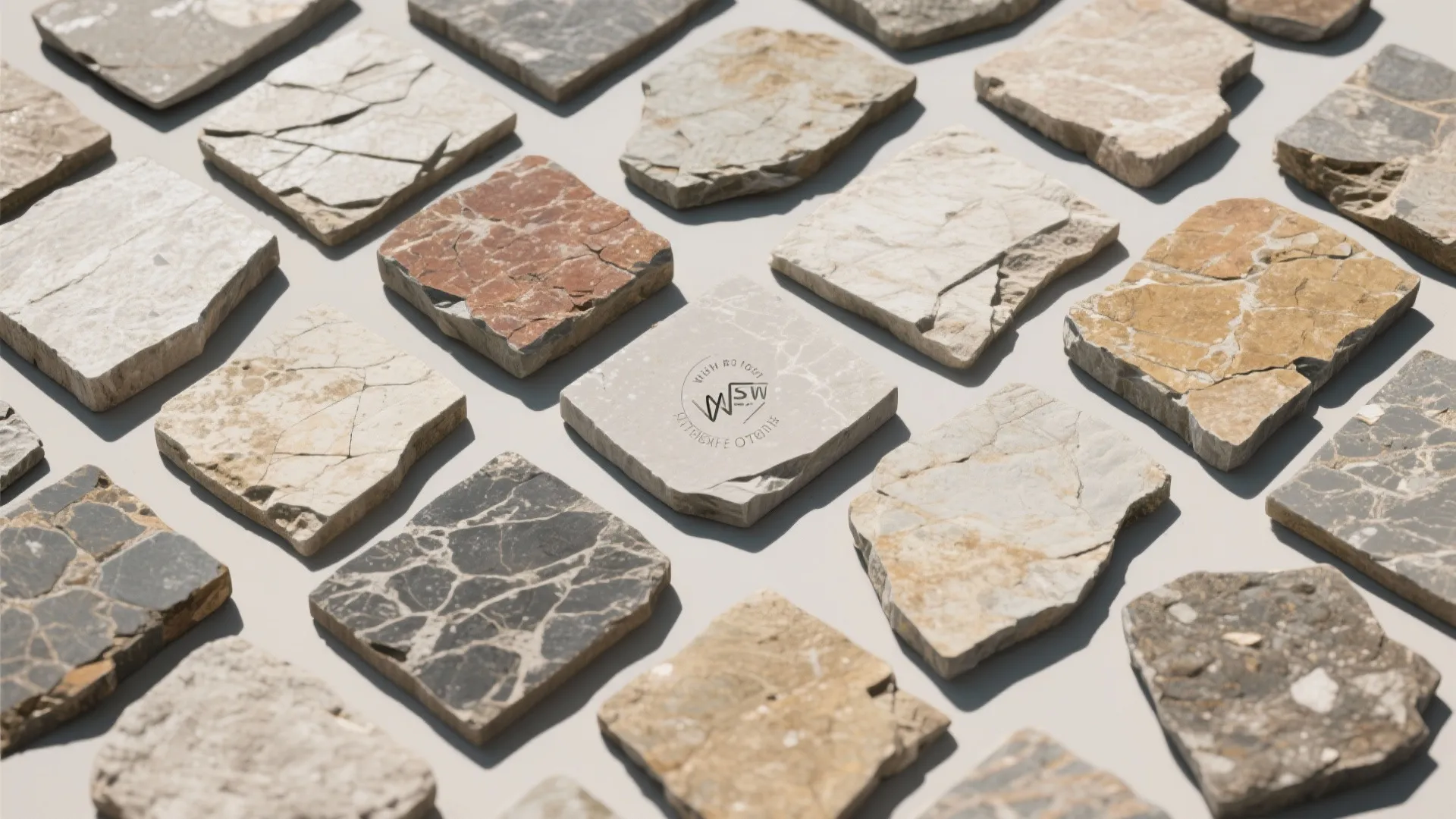 6. Reclaimed Stone Pieces