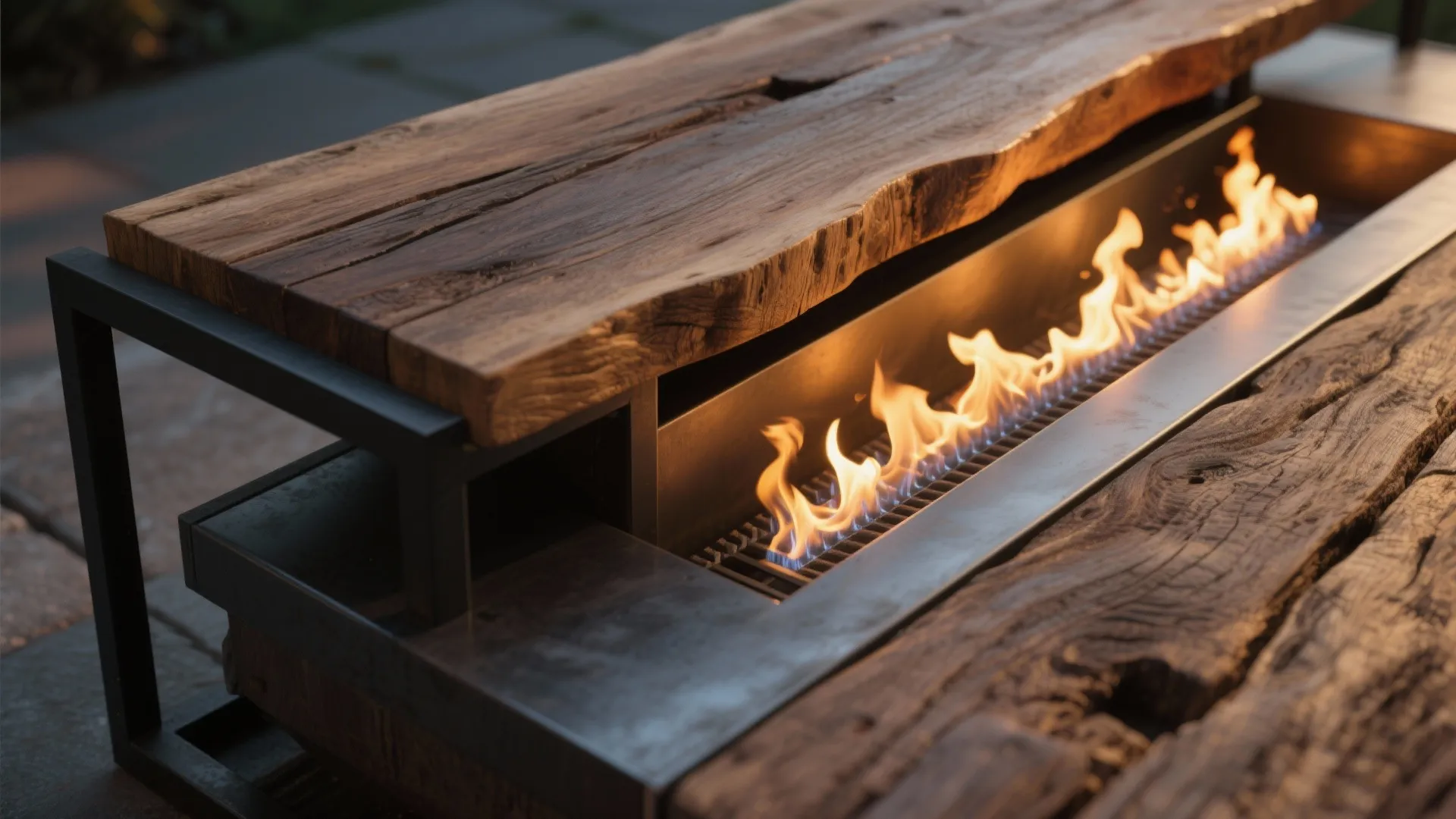 DIY Natural Gas Fire Table: 5 Ideas