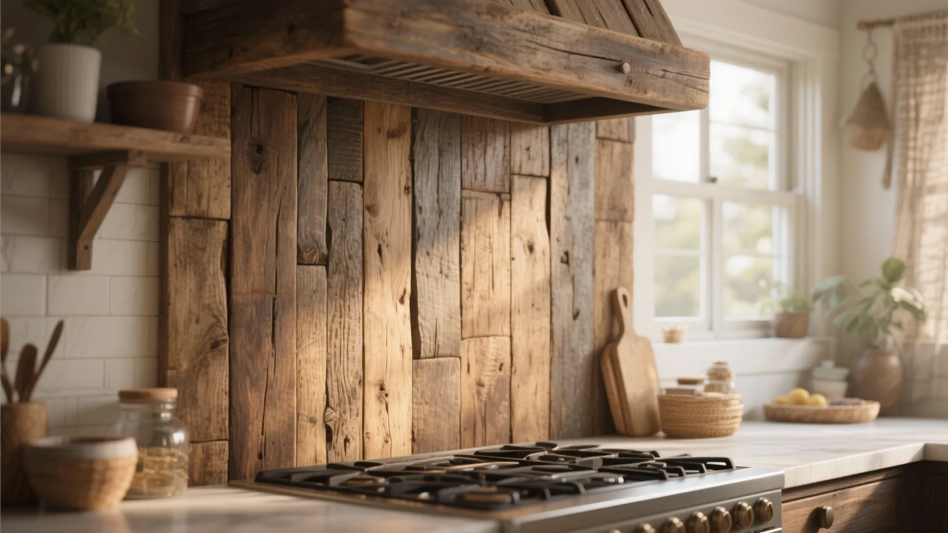 7. Reclaimed Wood Panels