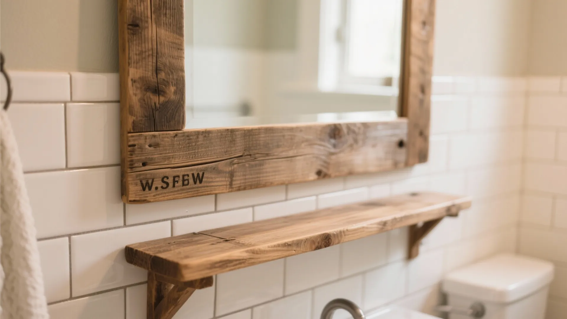 1. Reclaimed Wood Accents