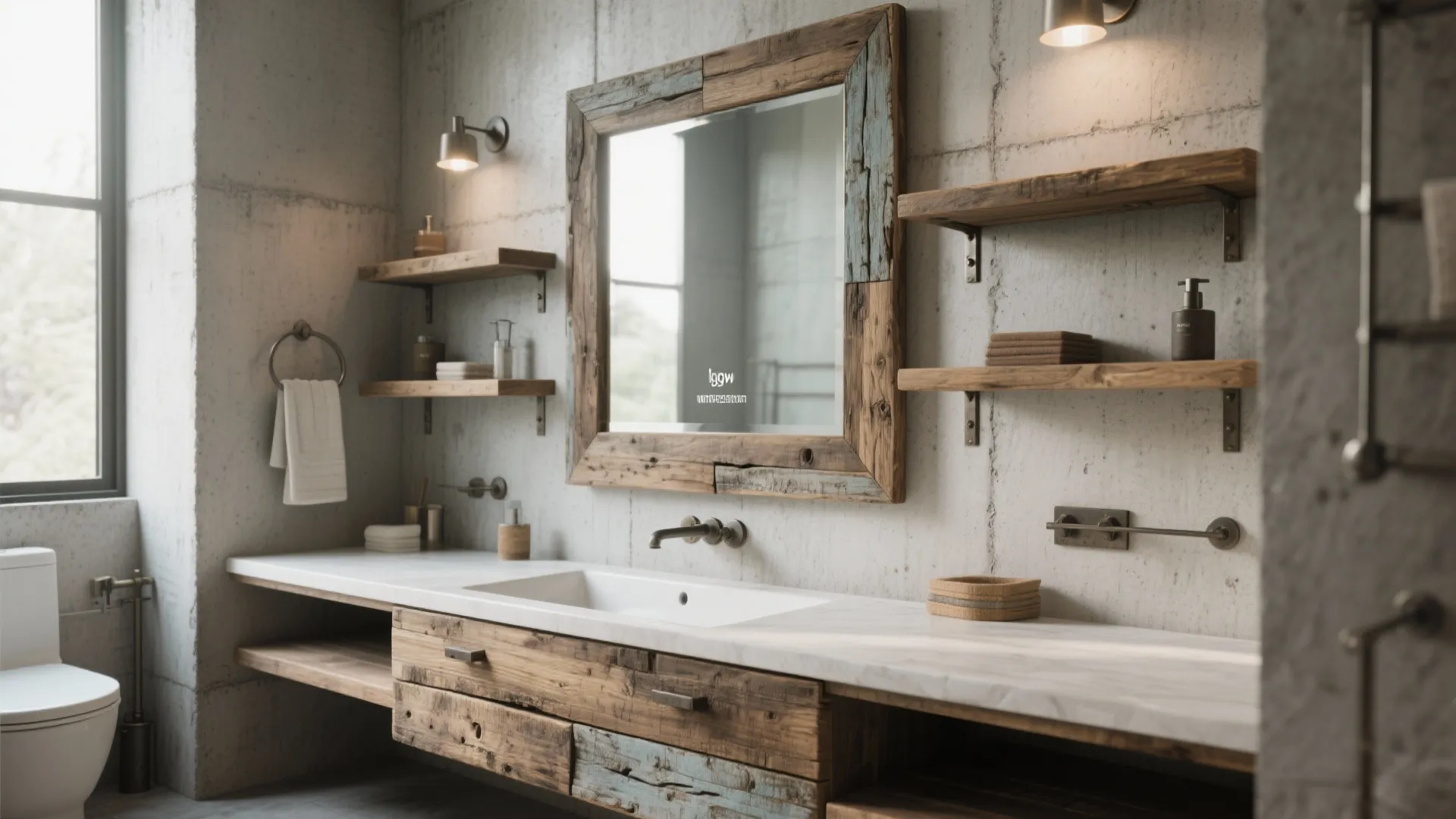 Tip 4: Reclaimed Wood Accents