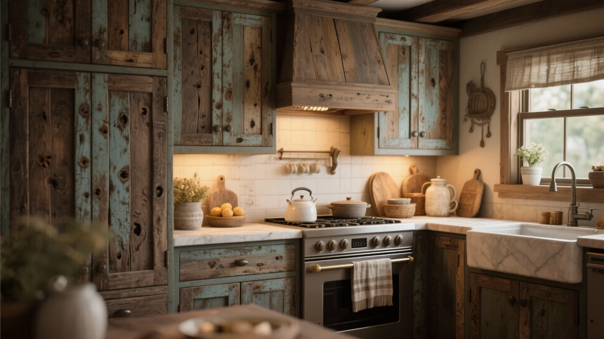 9. Reclaimed Wood Doors