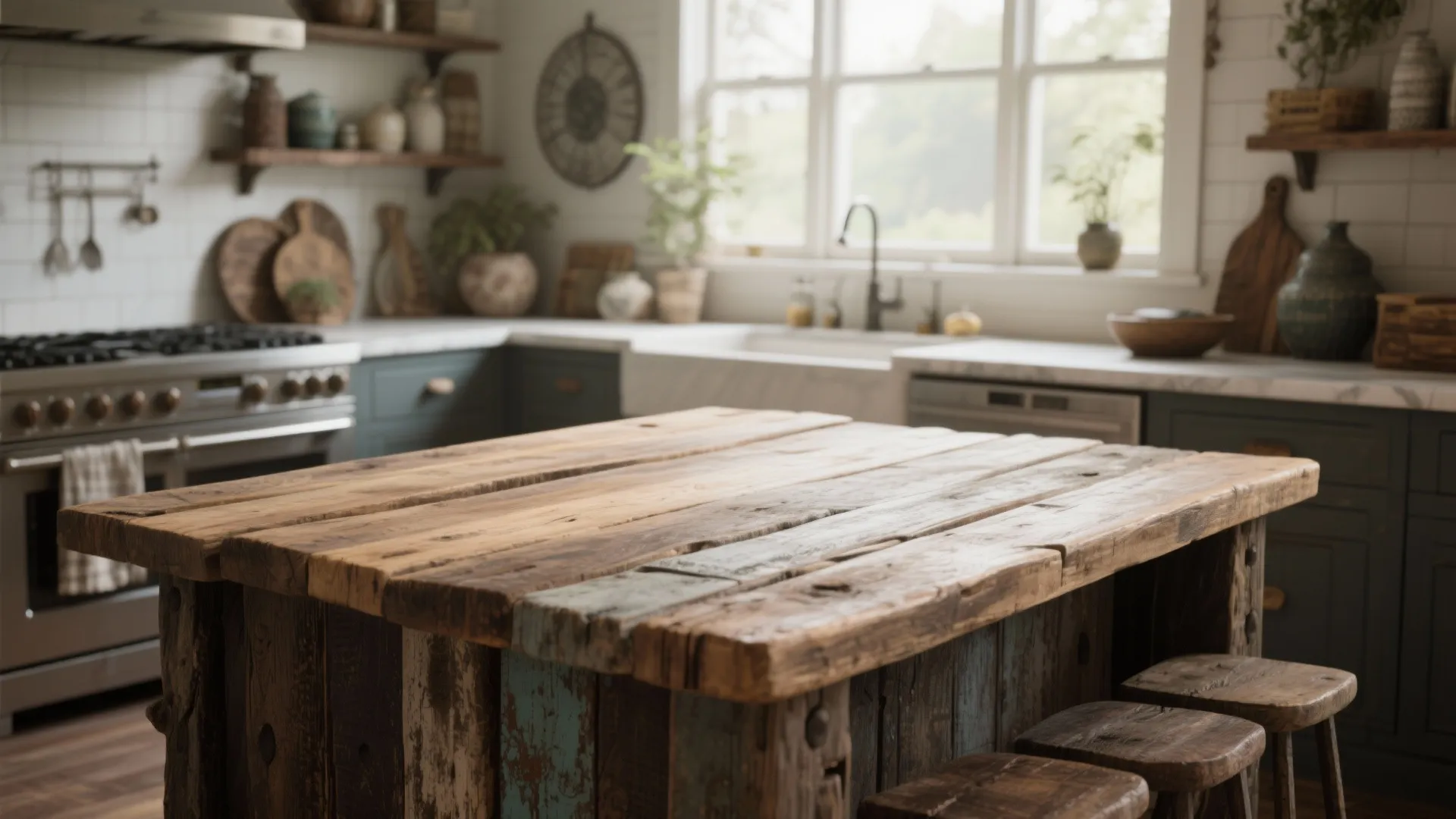 5. Reclaimed Wood Character