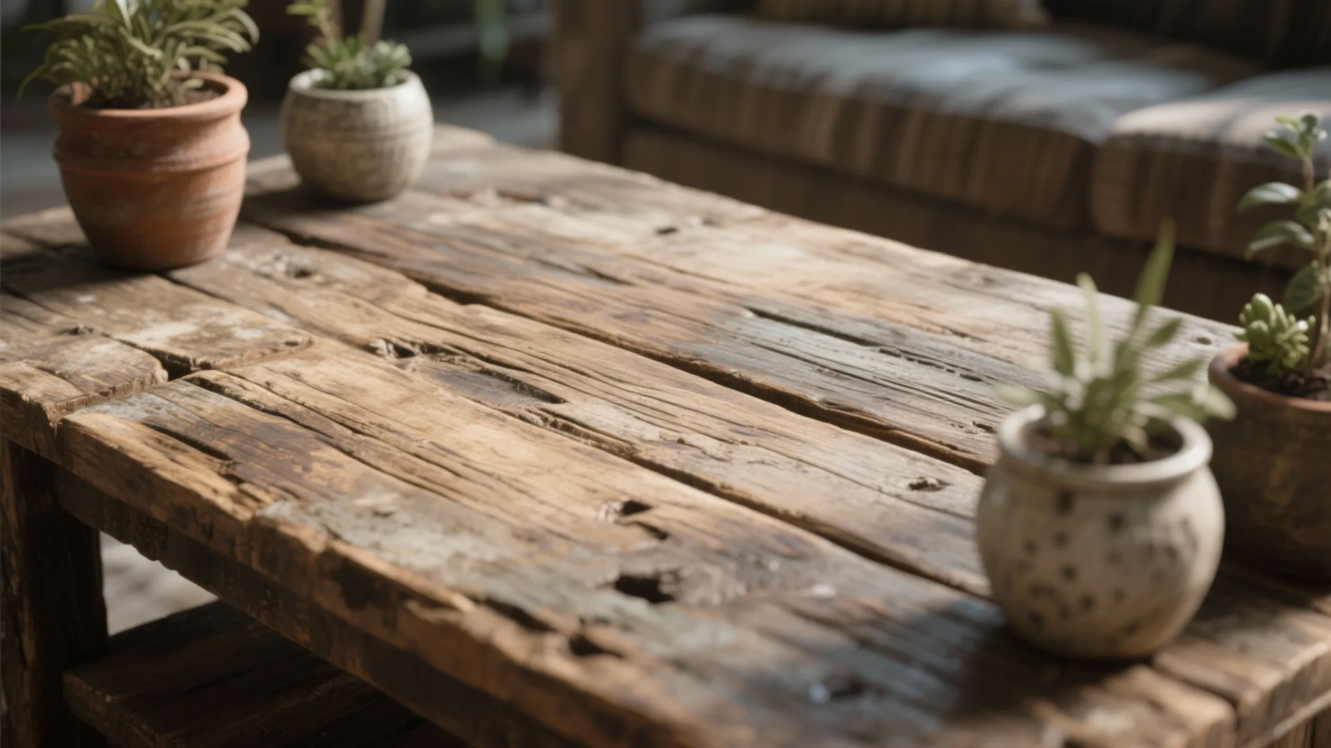 4. Reclaimed Wood Accents