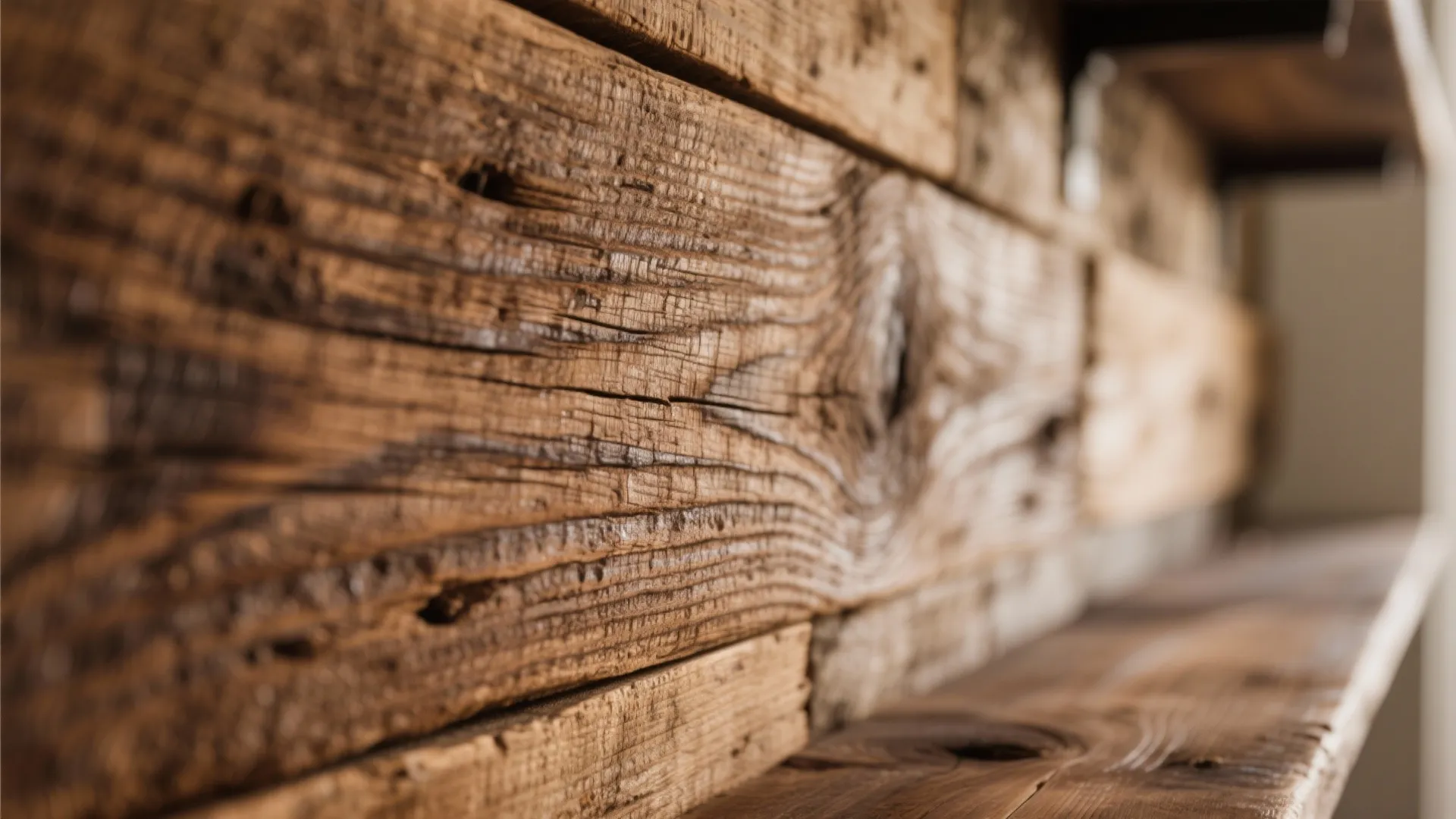 5. Reclaimed Wood Elements