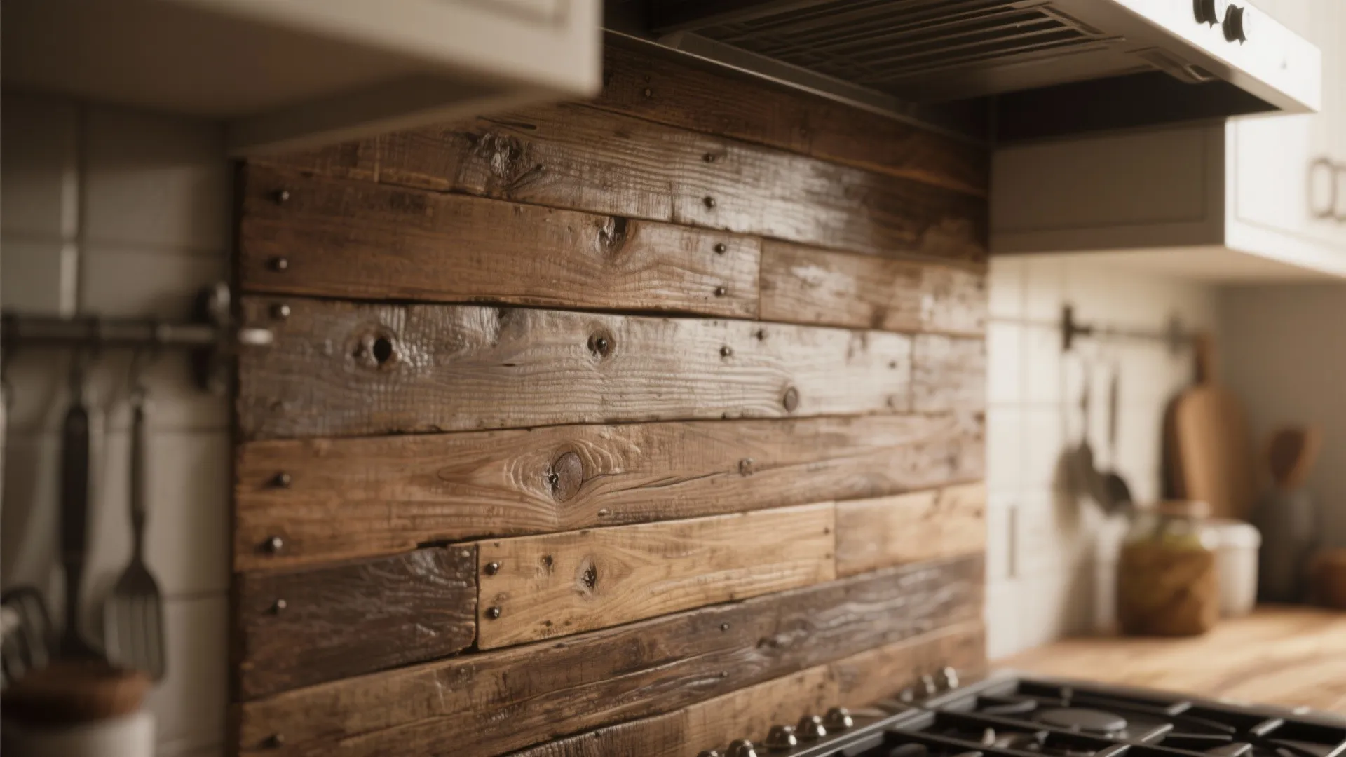 1. Reclaimed Wood Planks