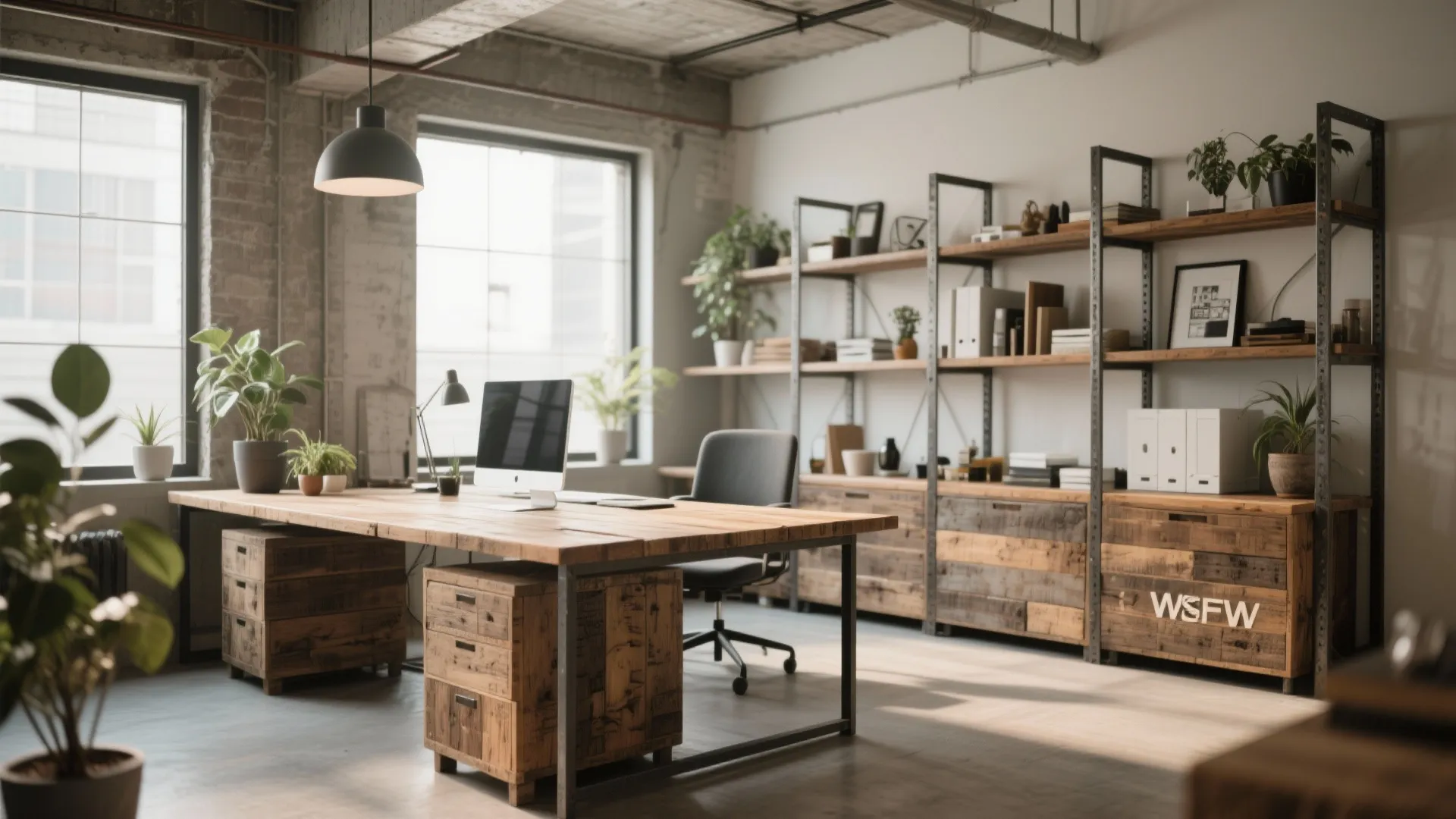 5. Reclaimed Wood Furniture