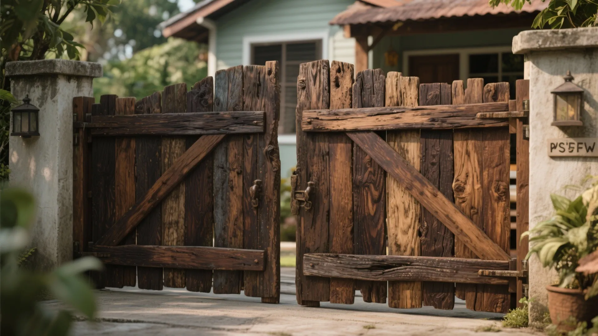 Tip 3: Reused Wooden Panels