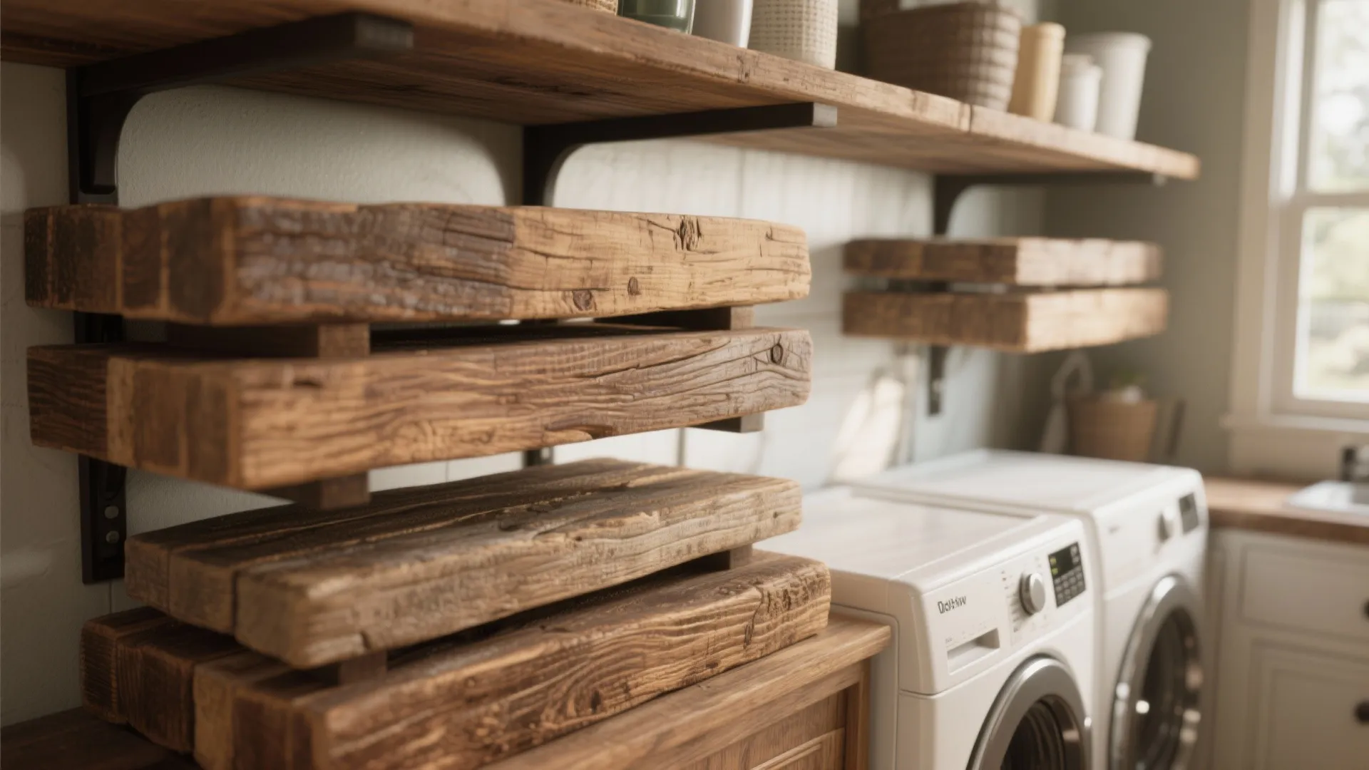 Tip 1: Rustic Wood Accents