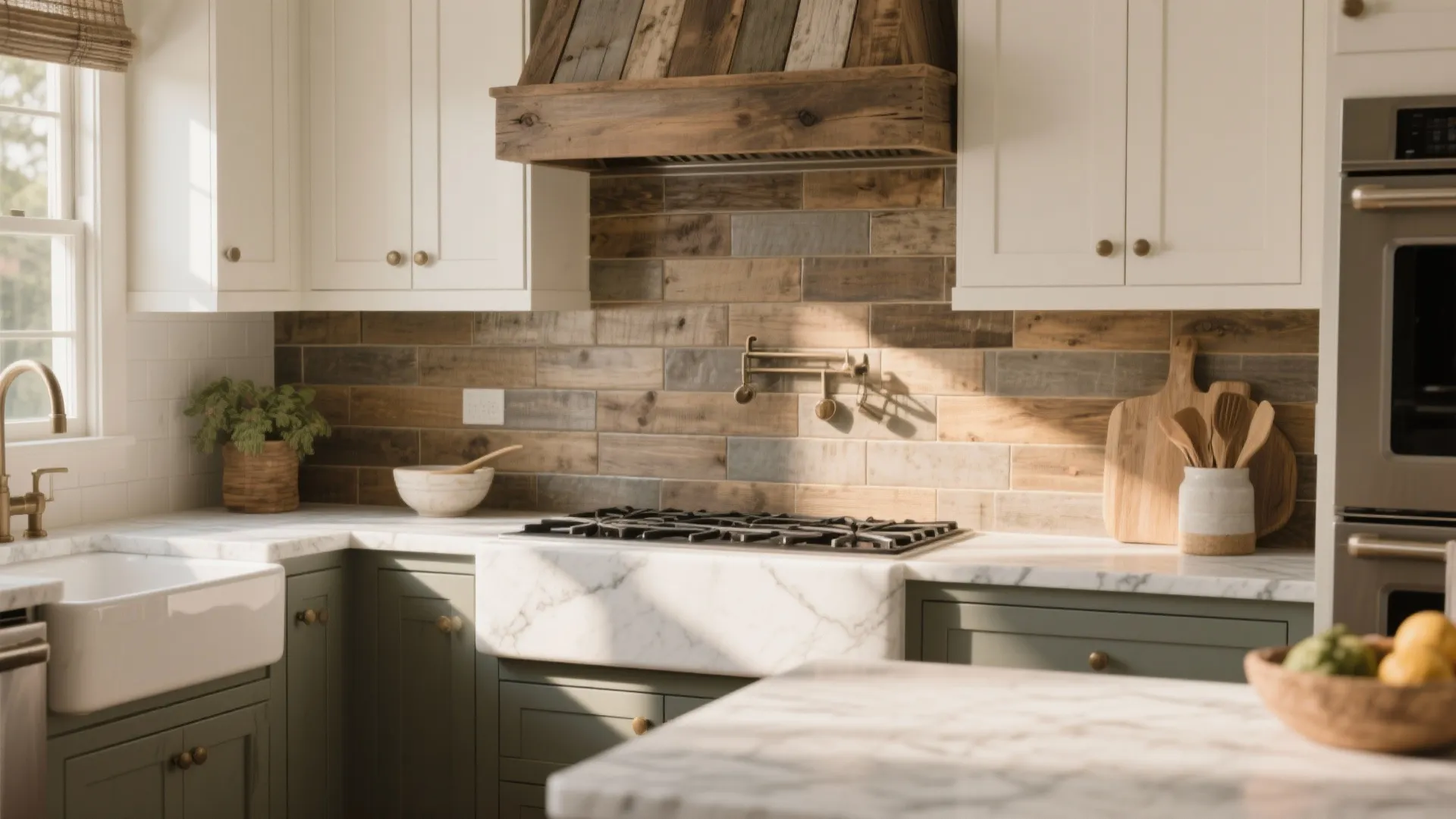6. Reclaimed Wood Look Tiles