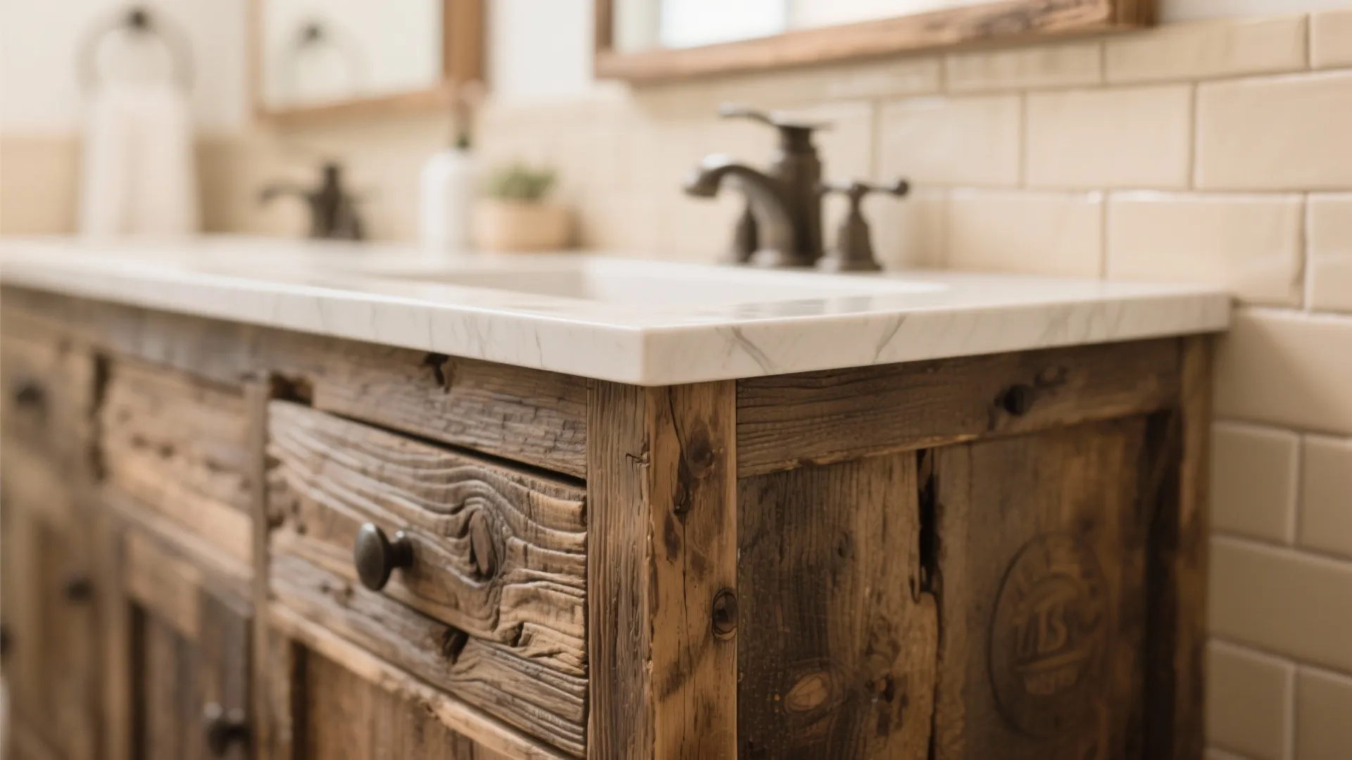 2. Use Reclaimed Wood Accents