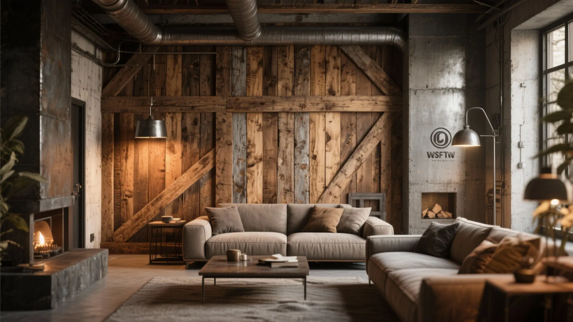 5. Rustic Reclaimed Wood