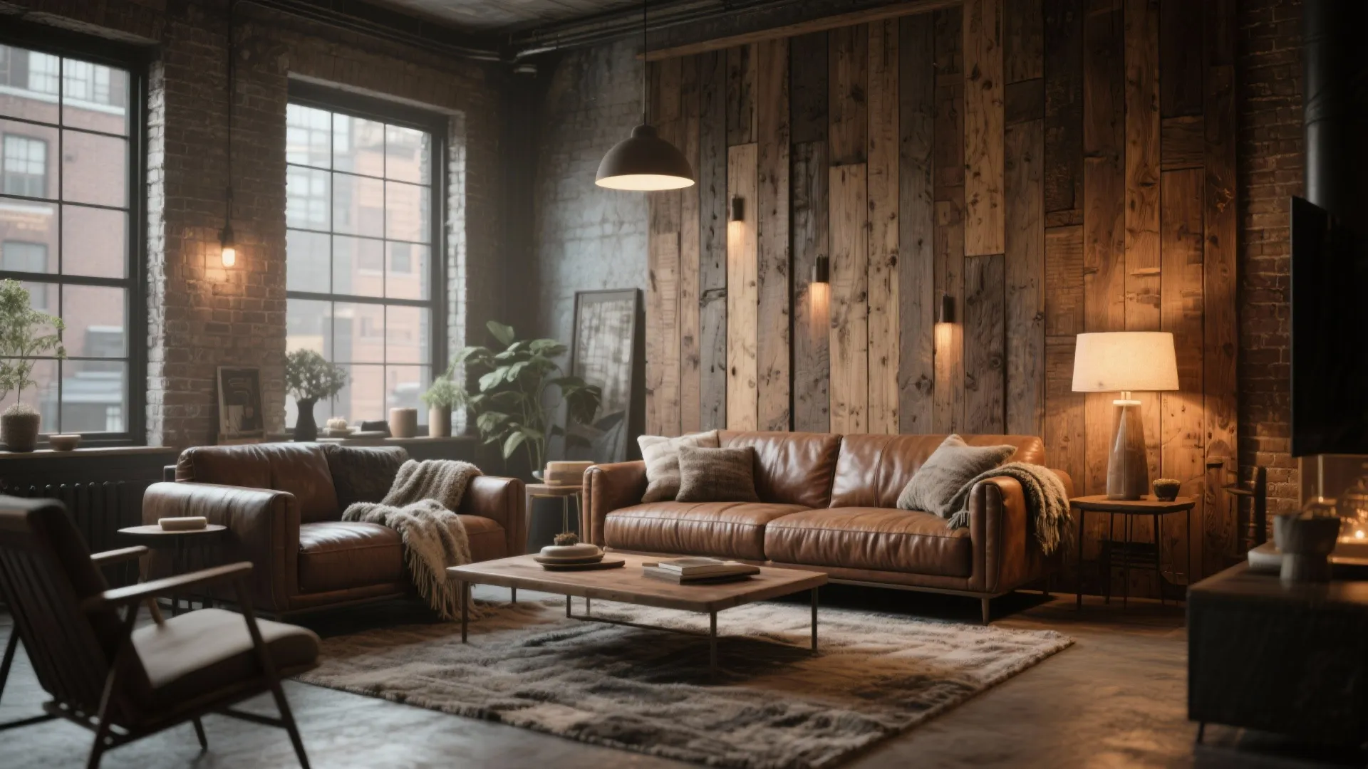 3. Rustic Reclaimed Wood