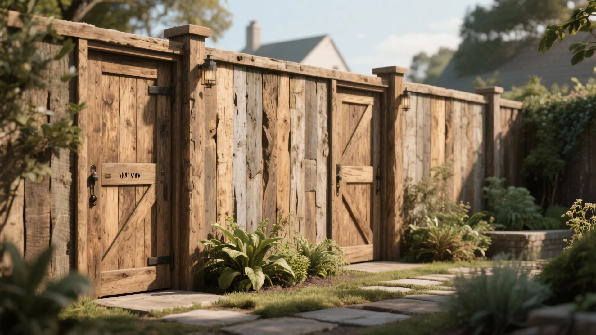 4. Reclaimed Wood Cladding