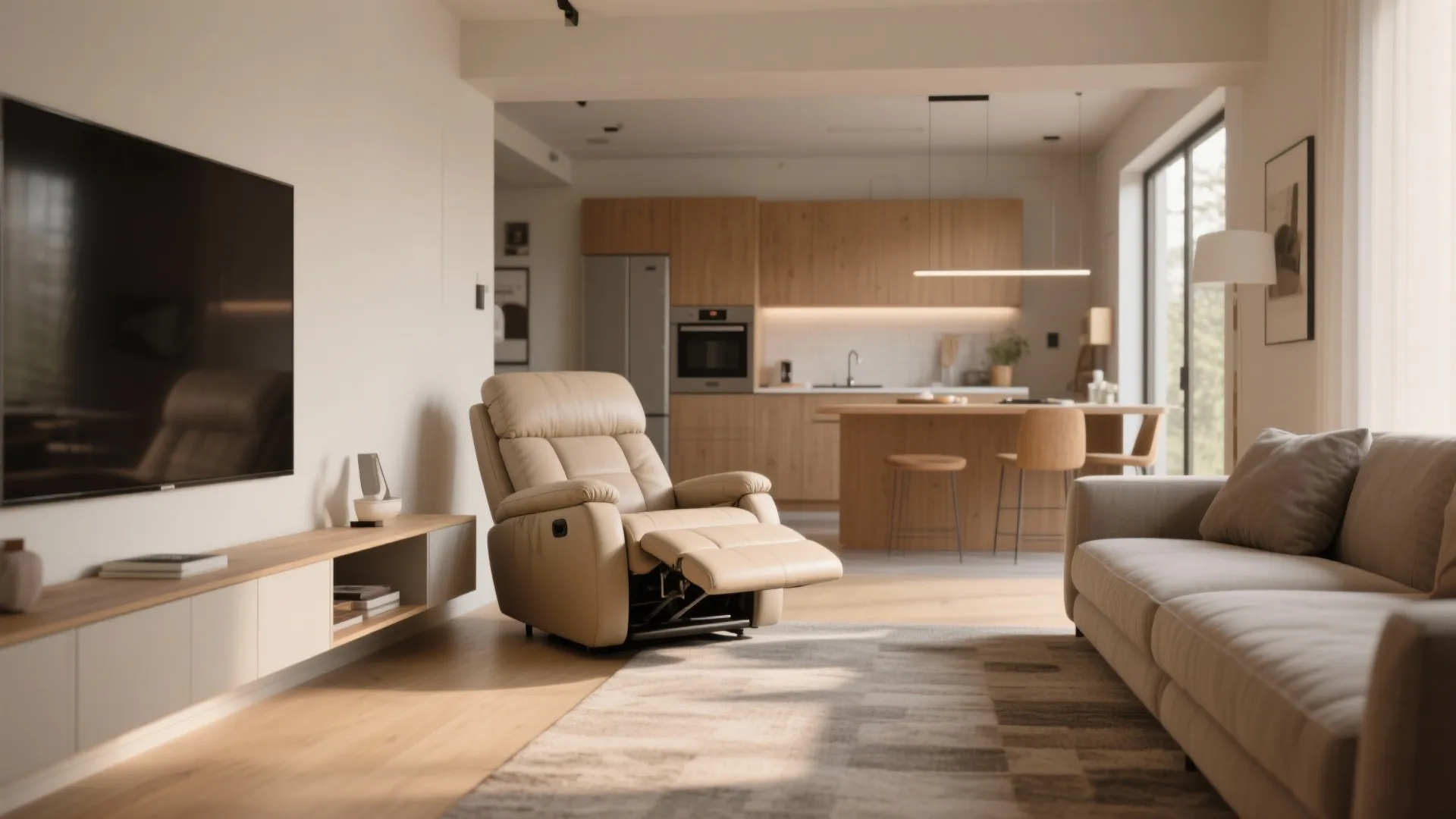 3. Let the Recliner Do Double Duty as a Room Anchor