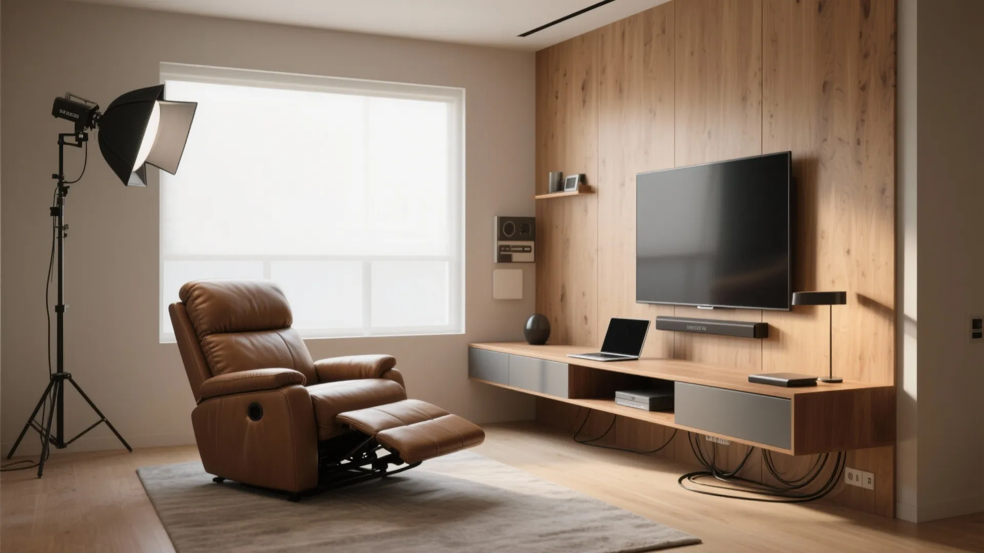 3. Combine the recliner with multi-function furniture