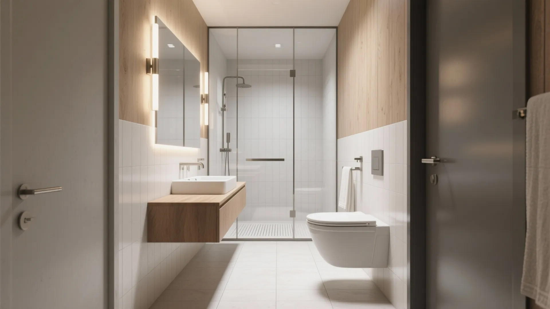 5 Rectangular Bathroom Designs I Swear By: Smart, stylish ideas to make your long-and-narrow bath feel bigger, brighter, and easier to use