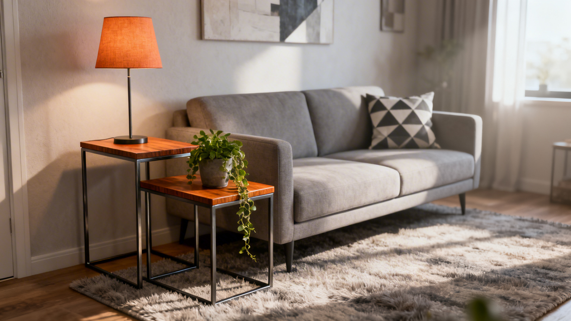 Rectangle End Tables: 5 Ideas for Small Living Rooms