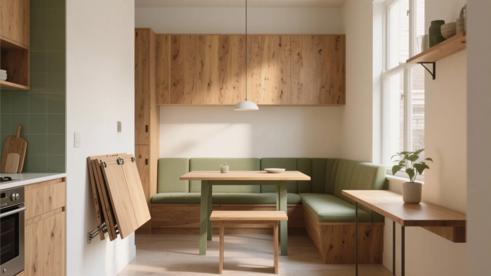 Rectangular Small Kitchen Tables: 5 Smart Ideas: Practical, stylish and space-saving rectangular small kitchen table ideas I actually used on projects