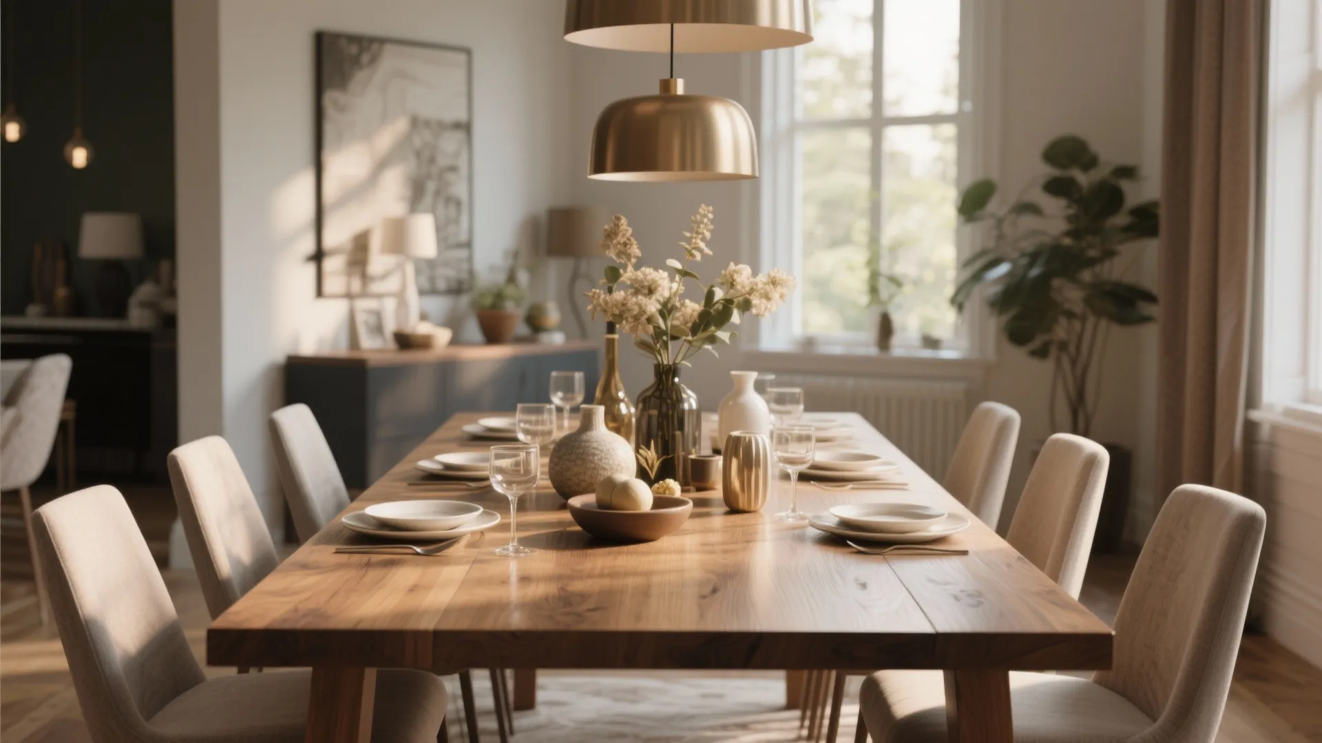 10 Rectangle Dining Table Centerpiece Ideas