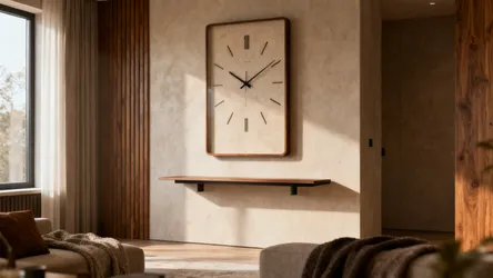 5 Rectangle Wall Clock Ideas for Living Room