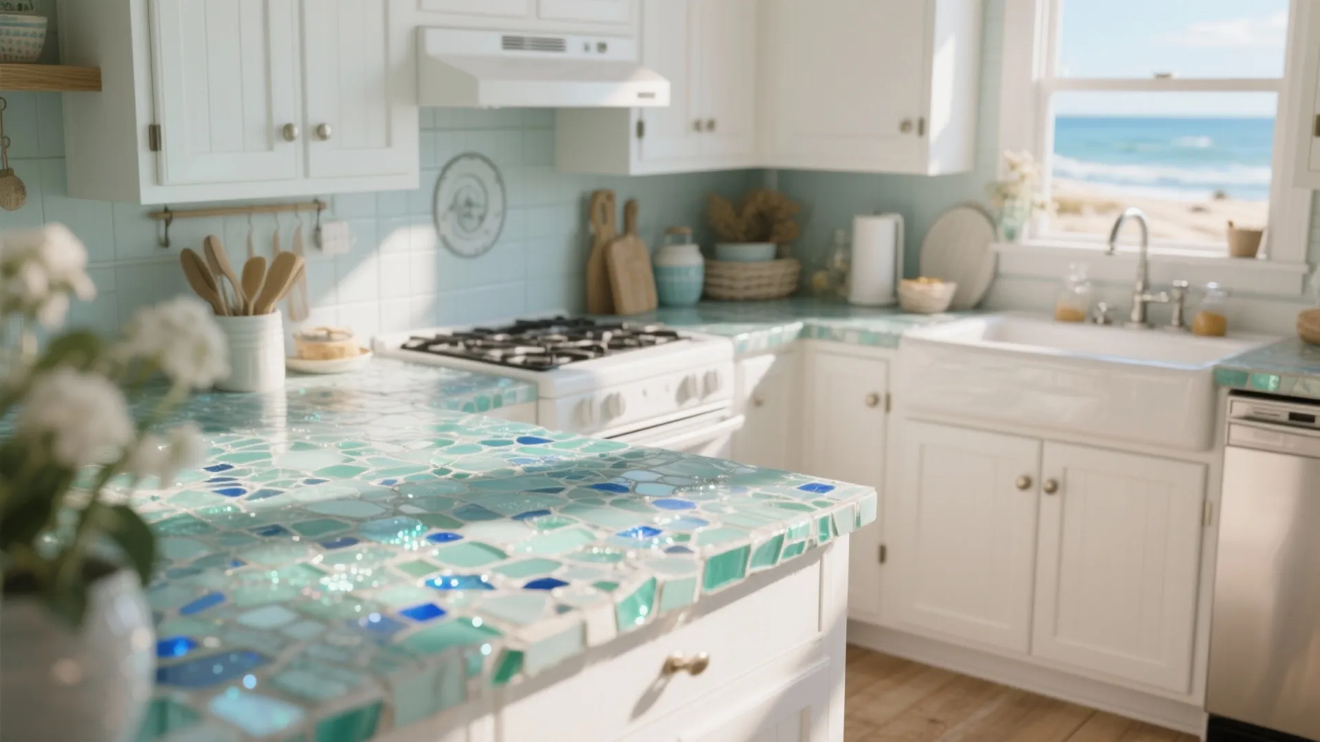 6. Recycled Glass Sparkle