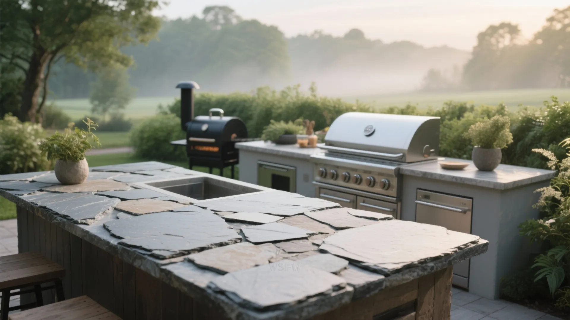 5. Recycled Stone Remnants